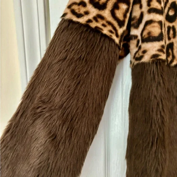 Current Air Los Angeles Faux Fur Jacket - Picture 2 of 5